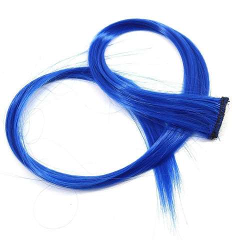 Girls Fashion Hair Piece Long Straight Curly Wigs Wavy Clip In Hair Extensions One  Piece Hair Women Accessories