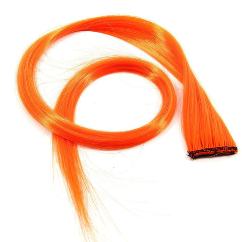 Girls Fashion Hair Piece Long Straight Curly Wigs Wavy Clip In Hair Extensions One  Piece Hair Women Accessories