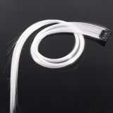 Girls Fashion Hair Piece Long Straight Curly Wigs Wavy Clip In Hair Extensions One  Piece Hair Women Accessories