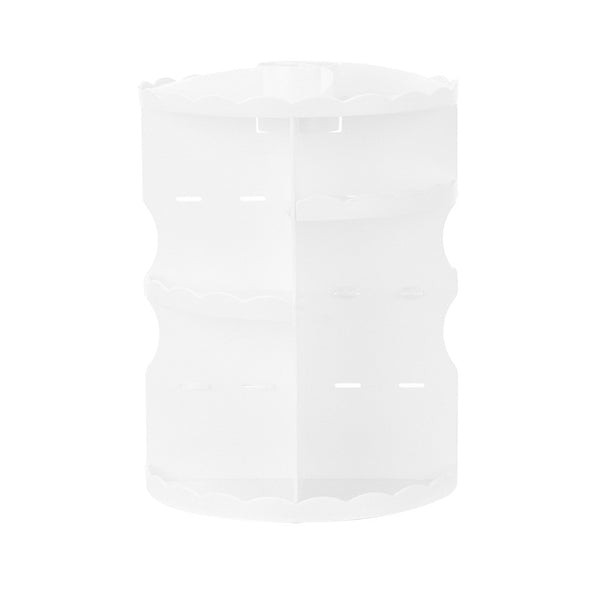 Organizador Maquillaje 360 Grados Rotativo Acrílico Pantalla Cosmética Spinning Rack Caja de Almacenamiento Soporte para Almacenamiento de Lápiz Labial