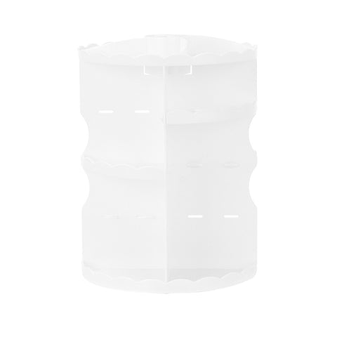 Organizador Maquillaje 360 Grados Rotativo Acrílico Pantalla Cosmética Spinning Rack Caja de Almacenamiento Soporte para Almacenamiento de Lápiz Labial