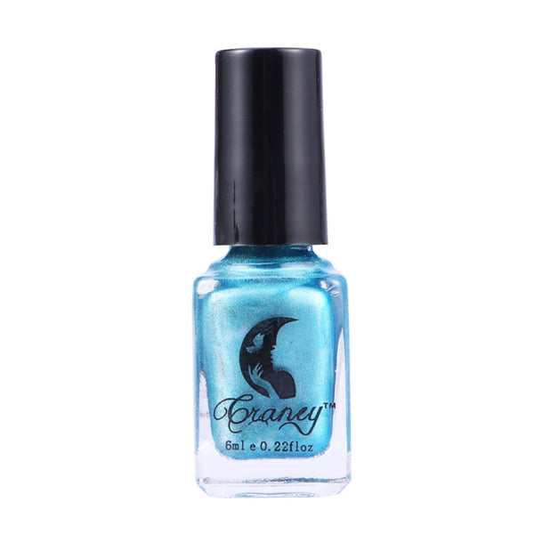 6ml Mirror Metallic Color Nail Varnish Nail Art Gel Accessory