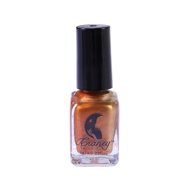 6ml Mirror Metallic Color Nail Varnish Nail Art Gel Accessory