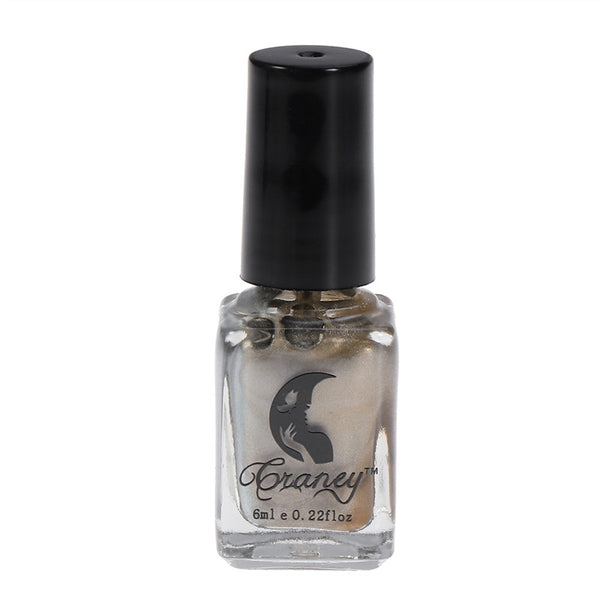 6ml Mirror Metallic Color Nail Varnish Nail Art Gel Accessory