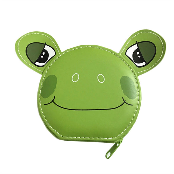 7PC Cartoon Frog Pequeño regalo portátil de manicura Maquillaje conjunto de herramientas de ajuste para las mujeres Lady